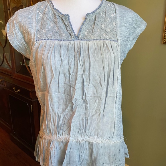 Blue B Tops - Blue B Top - Beautiful Lace Accents